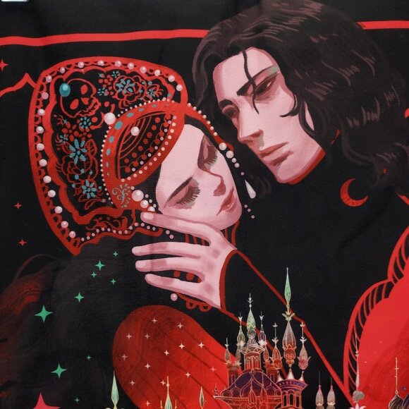 Illumicrate Pillowcase Like a Winter Night Deathless Cushion Cover Zip Up 17.5" - Picture 4 of 8